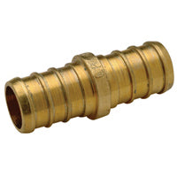 Pex Barb Poly & Brass Coupling