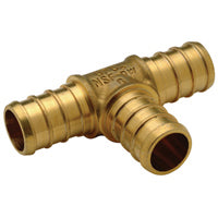 Pex Tee Brass and Poly